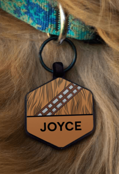Chewbacca dog tag deals